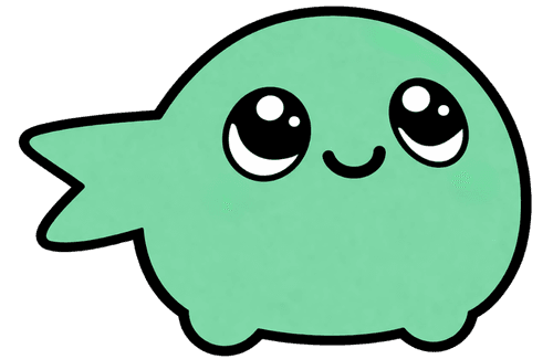 Flwy mascot looking up